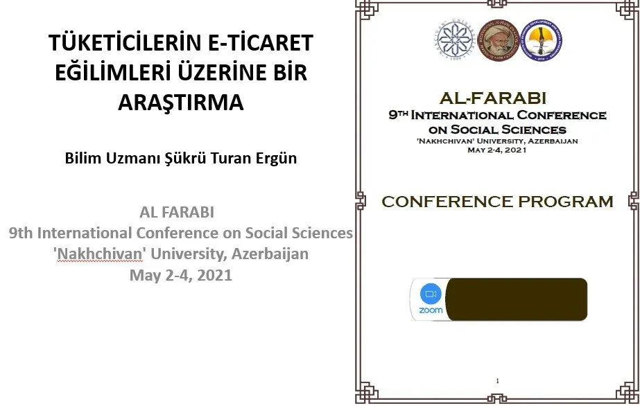 Kurucumuz Uluslararası Kongre'de E-Ticaret Konulu Bildirisini Sundu.